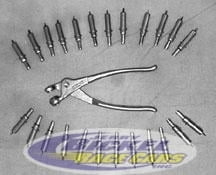 1/8" Clecos (25) & Pliers